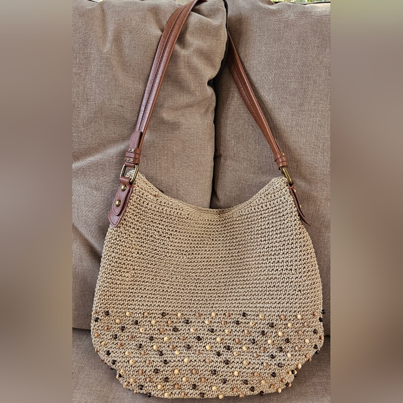 The Sak beaded Sequoia hobo shoulder bag - Picture 2 of 11